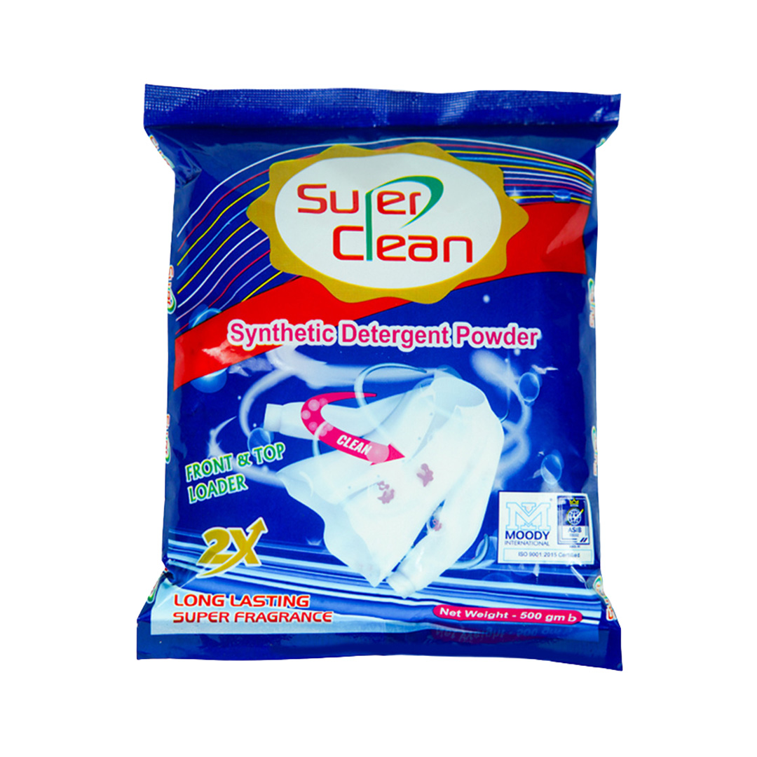 SuperClean Detergent Powder (500gm)